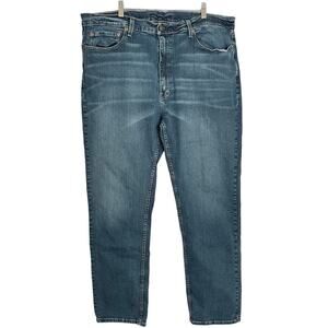 Levis 559 Jeans Mens Sz 42x34 Blue Stretch Straight Zip Heavy Durable Workwear